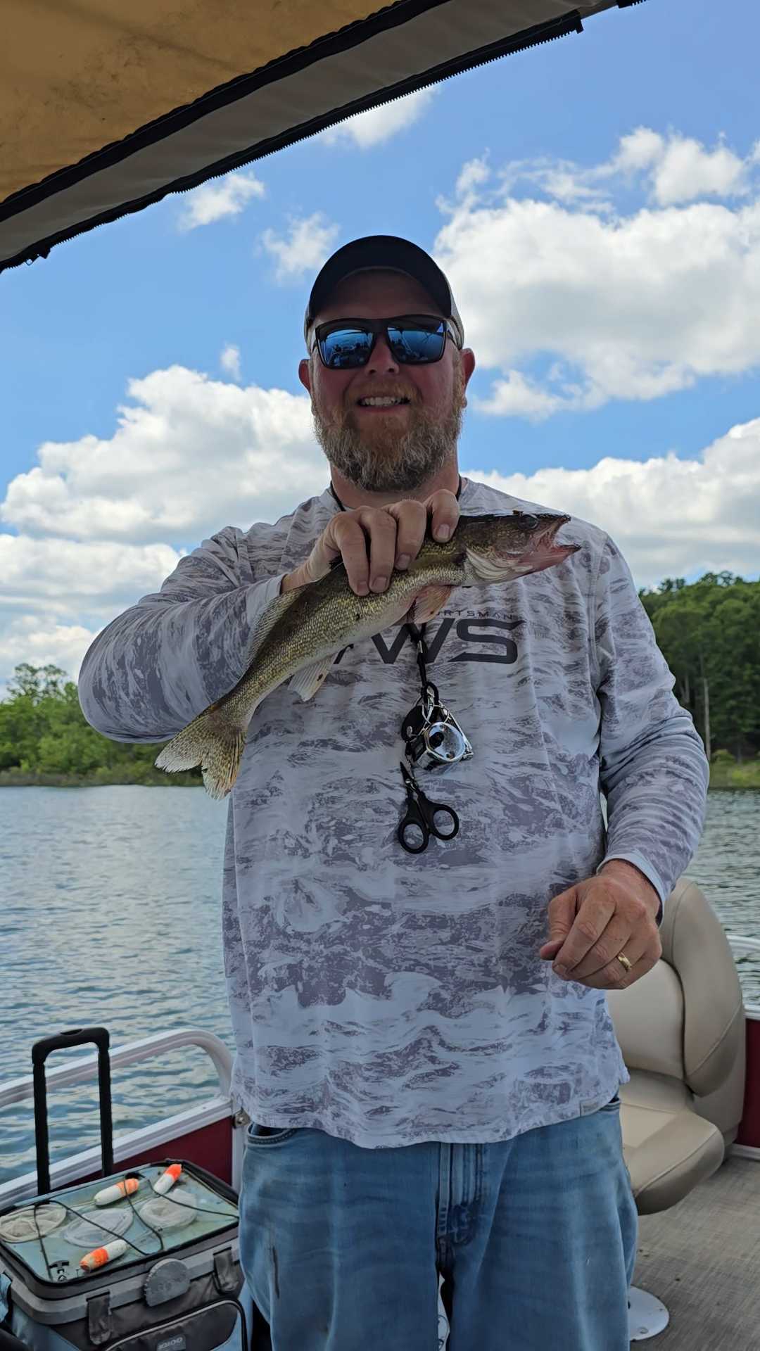 21-inch walleye